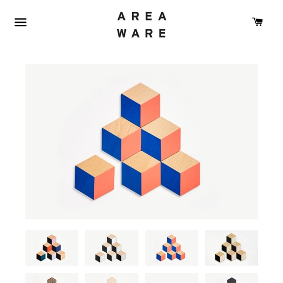 Area Ware Table Tiles Coasters - Picture 2 of 6